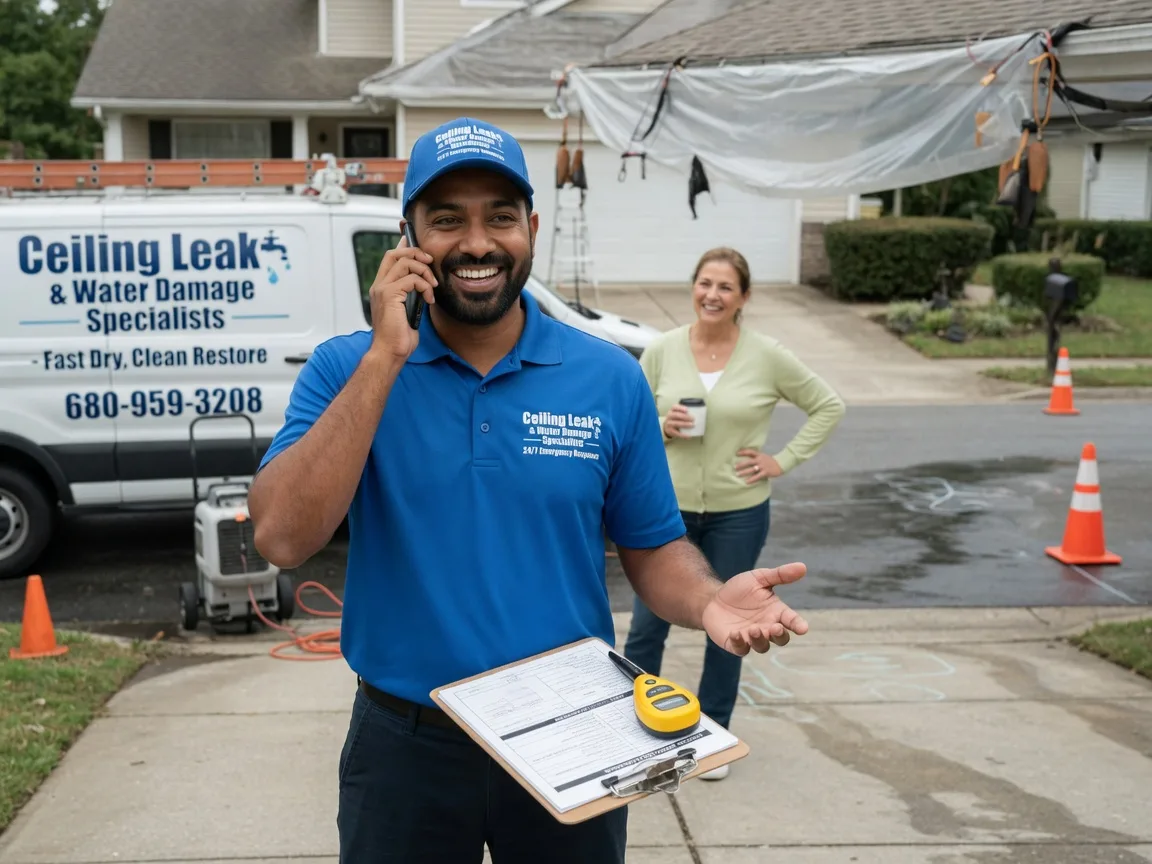 Ceiling Leak Cleanup Vernon Hill, VA FAQs